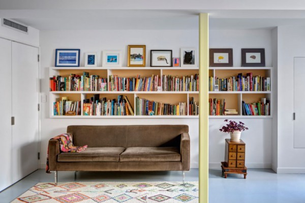 Bruklinski dom dizajniran za mačke i ljubitelje knjiga