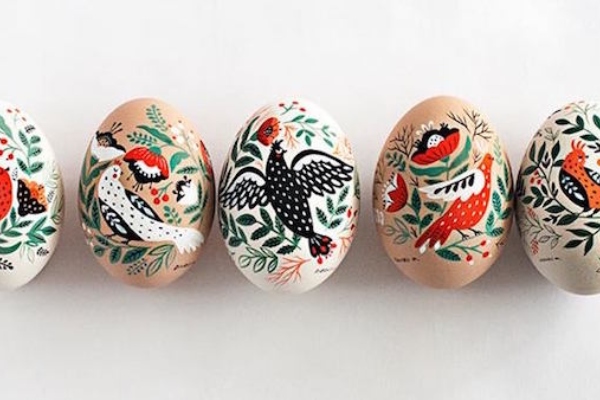 Predivna ručno ukrašena uskršnja jaja