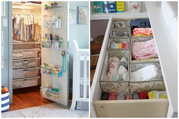 Simpatične i praktične ideje za organizaciju sobe za bebu