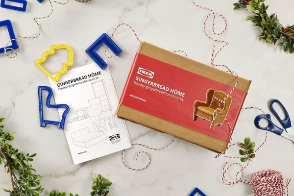 Napravite minijaturnu verziju IKEA doma uz pomoć medenjaka