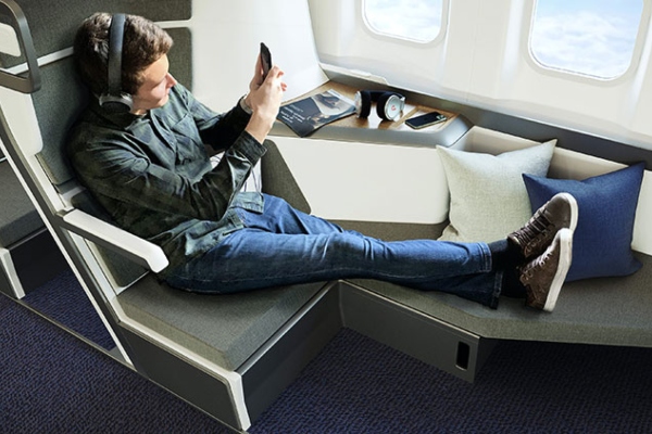 Nov dizajn sedišta u avionu za ekonomsku klasu