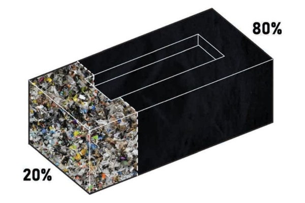 Eko rešenje u vidu materijala za gradnju od plastičnog otpada