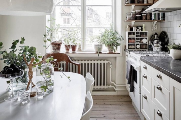 Dizajn male kuhinje u skandinavskom stilu