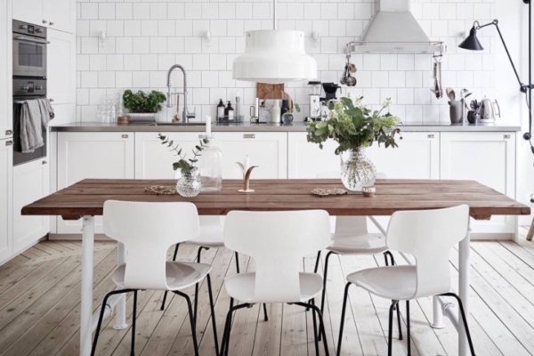 Dizajn male kuhinje u skandinavskom stilu