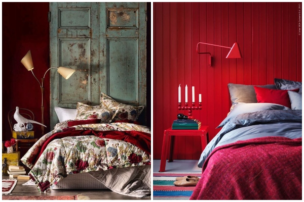 dekor-spavace-sobe-crvenom-bojom 
