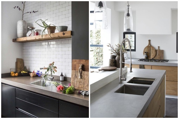 Betonske radne površine za fantastičan izgled vaše kuhinje