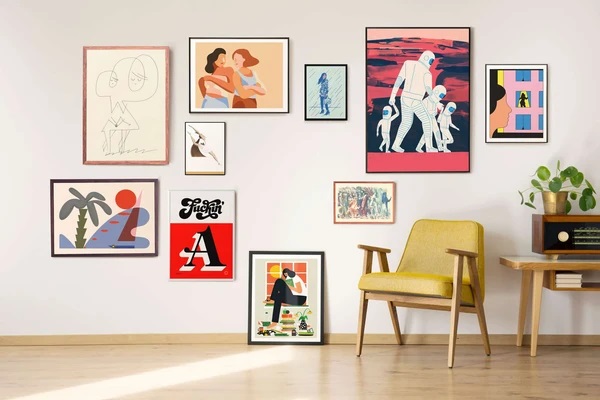 Kućna galerija – saveti za pravilno postavljanje slika
