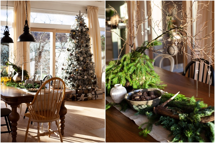 Zavirite u rustičan dom koji na svakom koraku slavi novogodišnje praznike