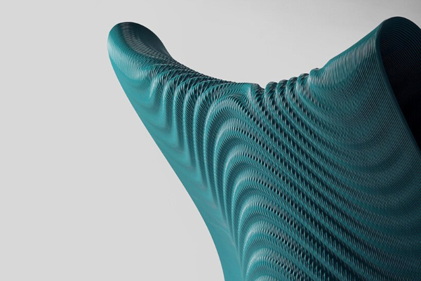 MAWJ fotelja nastala specijalnom 3D print tehnikom