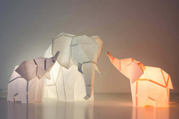 Lampe od papira u duhu životinjskog carstva