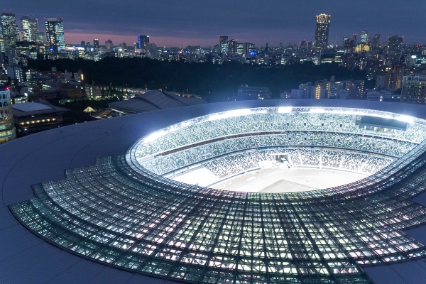 Prvi pogled na domaćina OI u Tokiju: Japanski Nacionalni Stadion u svom punom sjaju