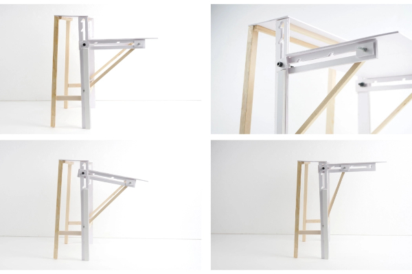 Prilagodljiv sto koji sa svoja 4 oblika odgovara na potrebe dizajnera