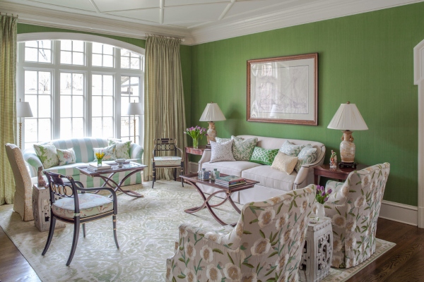 Dnevna soba dizajnirana da leči poručuje: isprobajte zelenu boju još danas!