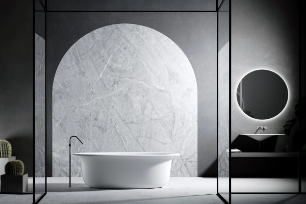 Saveti & ideje za savršeno opremanje crno-belog kupatila
