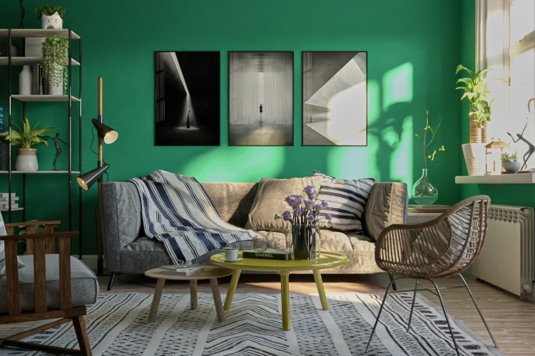 Zelena je boja 2022. a evo kako da je koristite u svom domu