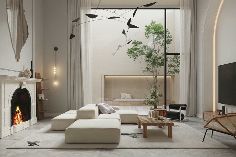 Ideje za stvaranje estetski privlačne (a ipak funkcionalne) dnevne sobe