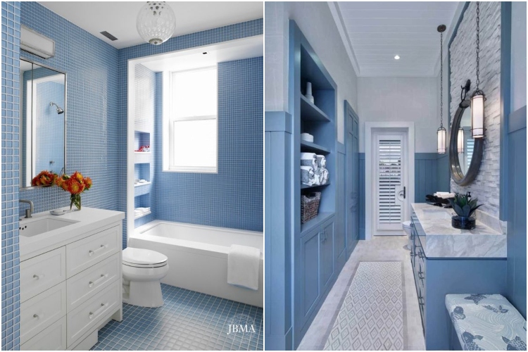  Moderna kupatila u nežno plavoj boji