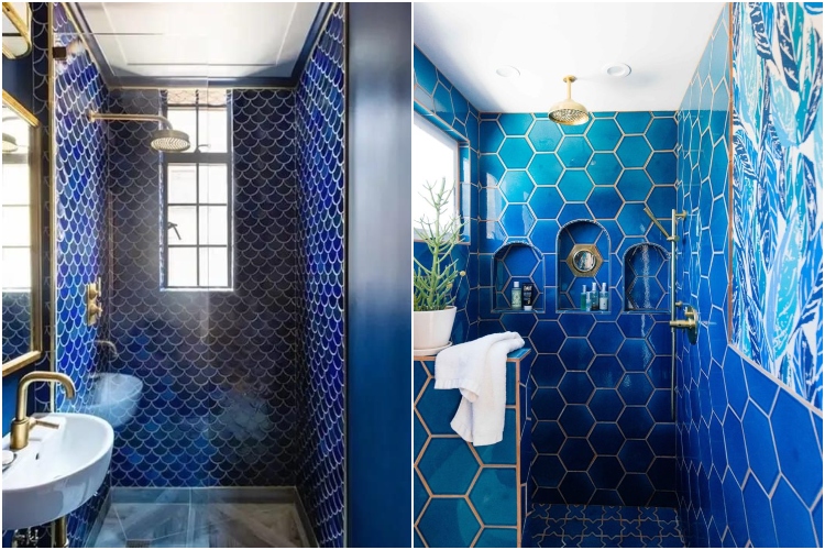  Moderna kupatila u kraljevsko plavoj boji