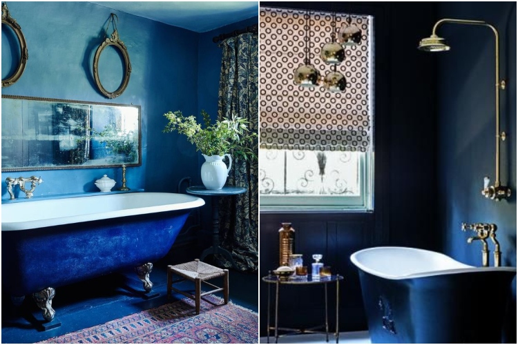  Moderna kupatila u tamno plavim tonovima