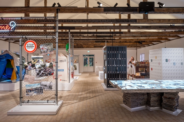  Pogled na izložbeni prostor muzeja Flugt u Danskoj