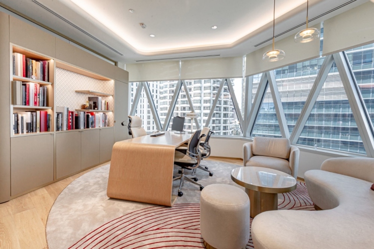  Pogled na kancelarijski prostor Cartierovog predstavništva u Bangkoku