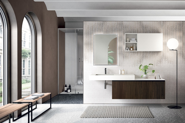 Moderno kupatilo elegantnog dizajna