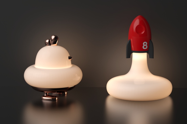  Kkokko stona lampa dolazi u dve verzije - sa gumom za plivanje i bez nje