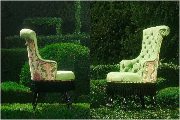  Zanimljiv dizajn fotelja inspirisan je osamnaestim vekom