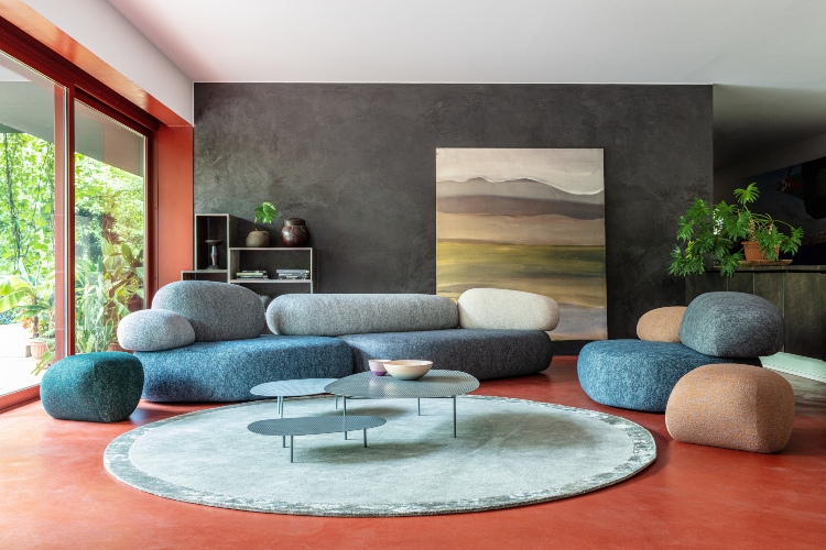  Šarene modularne sofe se u svakom enterijeru mogu kombinovati po želji