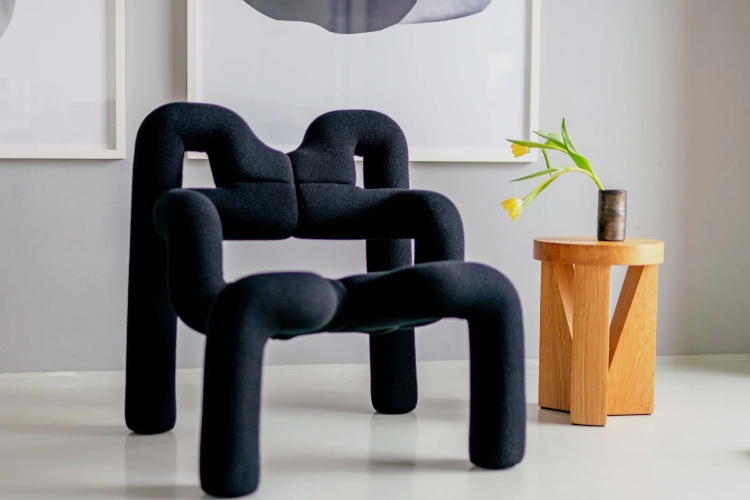  Ergonomska stolica ima neuobičajen oblik koji nudi maksimalnu udobnost