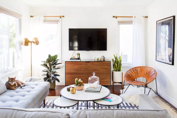 Jednostvane male dnevne sobe koje izvlače maksimum iz minimalističkog stila