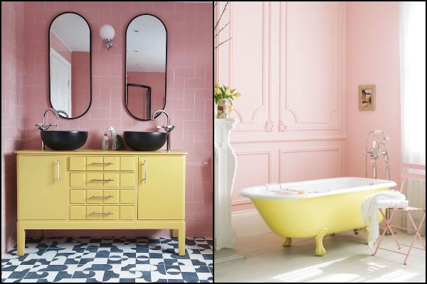 Koje boje je dobro kombinovati sa ružičastim kupatilom?