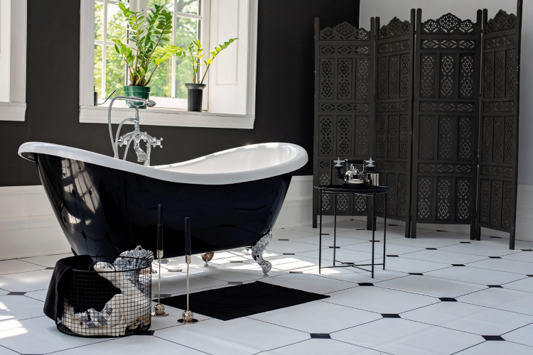 Dobrodošli u svet prefinjenosti i elegancije - kupatila u crnoj boji!