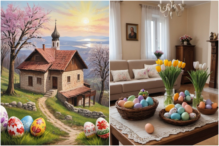 Pitali smo AI kako bi izgledala uskršnja dekoracija doma u Srbiji, a ovo su najbolji predlozi