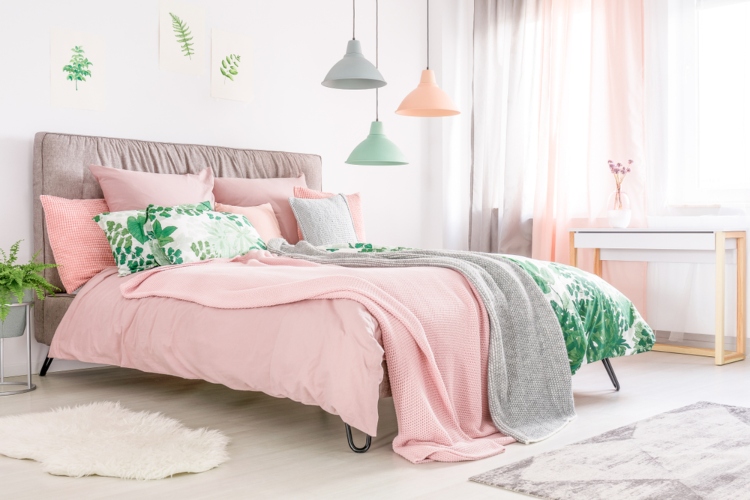 Spavaca soba u roze boji poboljsava sanse za ljubavni uzitak
