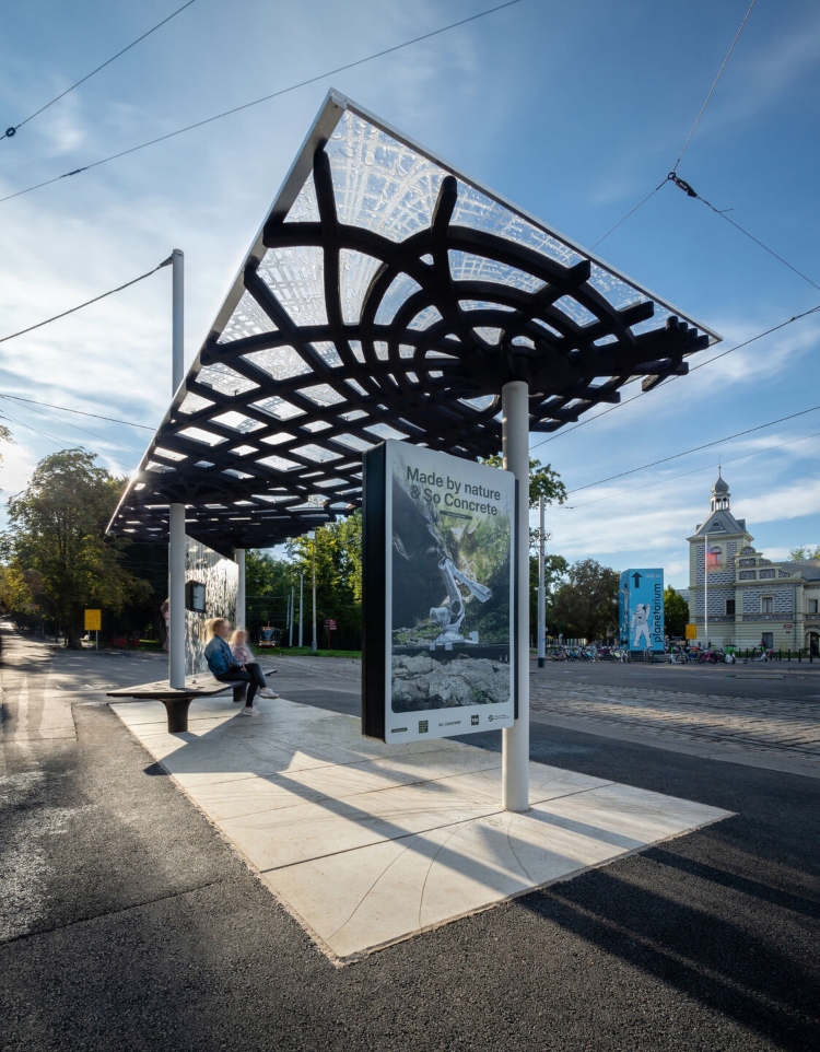 3D štampana tramvajska stanica nalazi se u modernom delu Praga