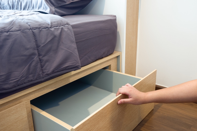 Skladištenje stvari ispod kreveta loše utiče na feng šui spavaće sobe