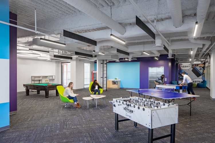 Kancelarija kompanije za digitalnu tehnologiju prerasla je u kreativan radni prostor