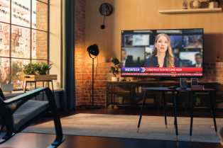 Zanimljiva ideja za skrivanje TV-a u sobi