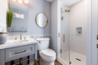5 dizajnerskih saveta za uređenje kupatila bez prozora