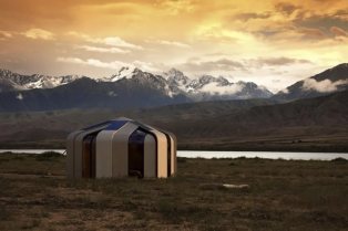 Ekološki prihvatljiva budućnost arhitekture: moderne kuće inspirisane nomadskim šatorima