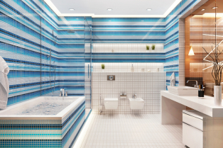 Estetski dizajn kupatila sa prugama: inspiracija za vašu kreativnu oazu