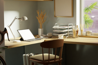 Ugaoni stolovi za kućnu kancelariju: brzinska transformacija prostora za rad