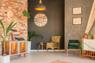 Zidni sat može postati centralni dekorativni predmet u vašem domu