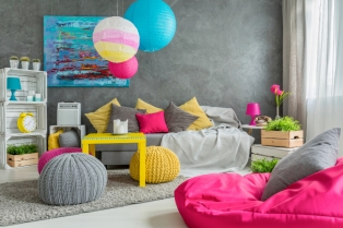 5 saveta za korišćenje nešto smelijih boja u malim prostorima