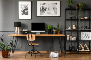 Sive kućne kancelarije kao oaza stila