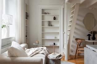 Mali, ali čaroban: Švedski studio od 15 m² koji blista u Pantone nijansi godine