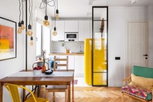 Pametno osmišljen stan od 33 m² sa poluodvojenom spavaćom sobom