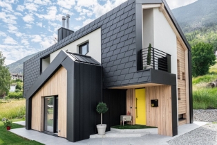 Zaffhaus u Alpima: Moderna kuća inspirisana planinskim skloništima